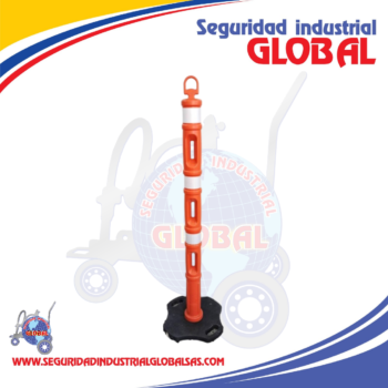 SEÑAL COLOMBINA BASE NEGRA CAUCHO