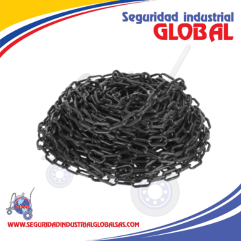 CADENA PLÁSTICA NEGRA