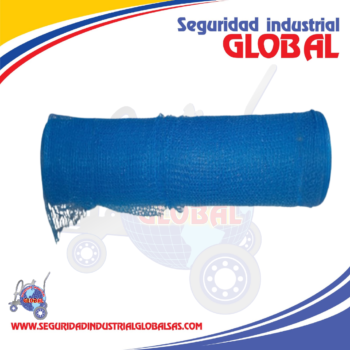 MALLA POLISOMBRA AZUL