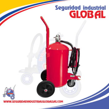 EXTINTOR SATELITE BC TIPO ROBOT 150 LB